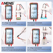 Load image into Gallery viewer, Rechargeable Multimeter Non-contact Voltage Meter Current Tester AC/DC Tester