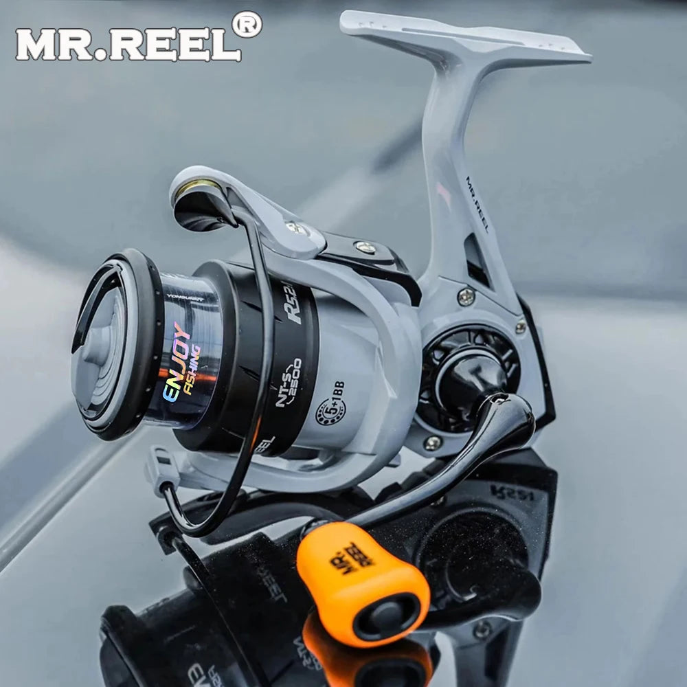 Spinning Fishing Reel Shallow Alloy Line Spool CNC Metal Arm Casting Reel