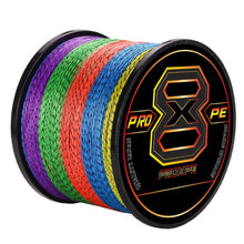 Load image into Gallery viewer, 8 Strands Multifilament Speckled PE braid Fishing Line 150M 366M 666M Japanese