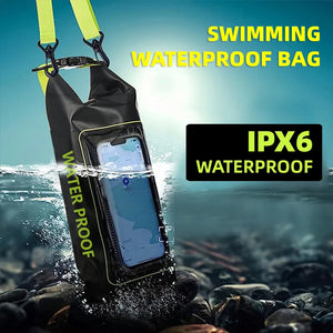 2L Swimming PVC Pack Dry Bag Touch Screen Outdoor Waterproof Shoulder