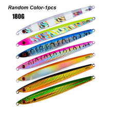 Load image into Gallery viewer, 1PC Metal jig Fishing steel knife Lure 40g-210g Jigging Bait Artificial Hard Swimbait Sinking off sure