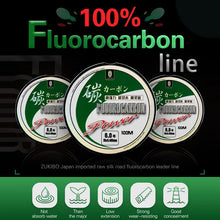 Load image into Gallery viewer, 100% Fluorocarbon Fishing Line Japanese Imported Carbon Fibre Monofilament
