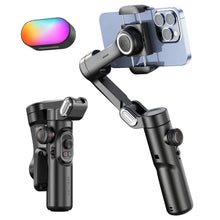 Load image into Gallery viewer, 3-Axis Handheld Gimbal Stabilizer Fill Light for iPhone Android Face Tracking