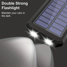 Load image into Gallery viewer, Solar Charger Power Bank 20000mAh Portable External Battery Pack Fast Charging
