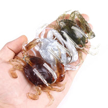 Load image into Gallery viewer, Crab Soft Bait fishing lure double hook 10cm 30g  Fishing