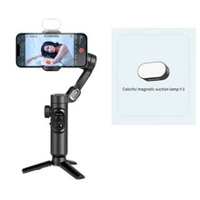 Load image into Gallery viewer, 3-Axis Handheld Gimbal Stabilizer Fill Light for iPhone Android Face Tracking