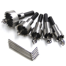 Load image into Gallery viewer, High Speed Steel Sawtooth drill bits set Tapper Aluminium &amp; Iron Plate 16/30mm