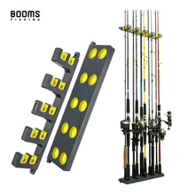 Load image into Gallery viewer, Fishing Rod Holder 10 Rods Vertical and Horizontal on Wall Protect Storage