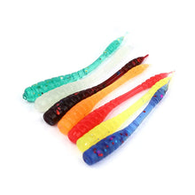 Load image into Gallery viewer, 20pcs 4.5cm Soft jerk tail fishing Lure Pin Tail Bait Silicone Fishing Tackle