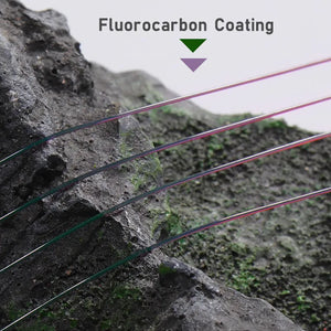 500m Colour Changing Fishing Line Fluorocarbon Coat Monofilament Nylon