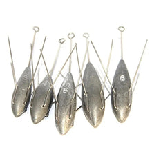 Load image into Gallery viewer, 1x Fish Pendant Hook Sinkers Sea Fishing Sinker live bait rigs Additional Weight Split