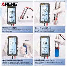 Load image into Gallery viewer, Rechargeable Multimeter Non-contact Voltage Meter Current Tester AC/DC Tester