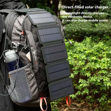 Load image into Gallery viewer, Outdoor Portable Solar Charging Panel Foldable 5V 1A USB Output Device Camping