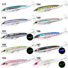Load image into Gallery viewer, Stick bait Heavy Sinking Pencil 115mm 64g 130mm 81g Fishing Lure hard Baits