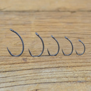 50pcs Coating Carbon Steel Barbed hooks Fishing Hooks Pack