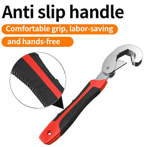 Adjustable Open End Double Wrench Multifunctional High Carbon Steel Wrench Tool