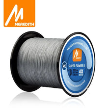 Load image into Gallery viewer, Braided PE Fishing Line 4 Strands 300M 15-80LB Multifilament Smooth