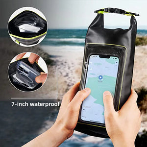 2L Dry Bag Touch Screen Waterproof Bags For boating fishing Surfing Outdoors