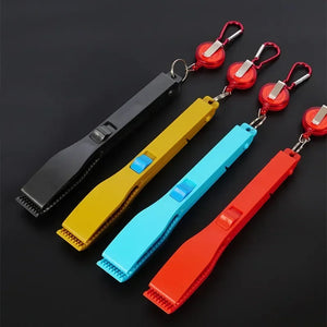 Fishing holding Tongs Pliers Clip Key Chain Fish  Switch Locking Device Clamp
