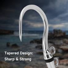 Load image into Gallery viewer, Double Hole Fishing Gaff Hook with 1/2 UNC Stainless Steel