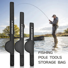 Load image into Gallery viewer, Fishing Rod Bag 85cm/106cm/126cm Portable Fishing Pole Reel Bag Shoulder Storage Bag Tackle Protective Carrier Durable Case