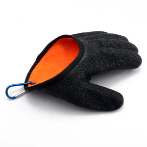Fishing Gloves Catch Fish Anti-slip Durable Knit Full Finger Waterproof Work