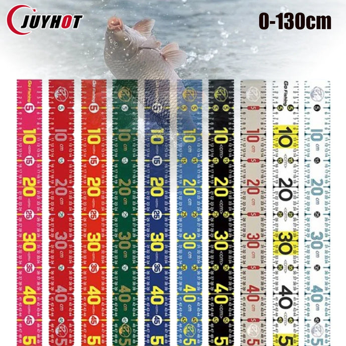 1Pcs Waterproof Fish Measuring Ruler 130cm Fishing Measurement Tape Sticker