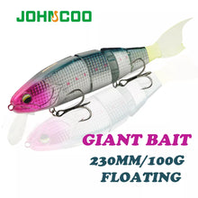 Load image into Gallery viewer, Swimming glide Bait Jointed Fishing Lure Floating quality Hard bait