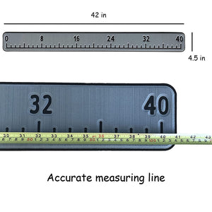 100cm Foam Fish Ruler for Boats Non-slip Surface Self Adhesive Waterproof Measurement