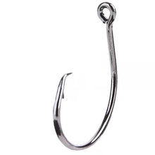 Load image into Gallery viewer, Fishing Hooks circle Carbon Steel harp Strong Rust Proof various sizes