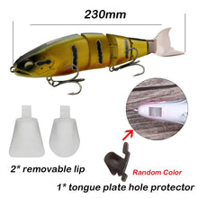 Load image into Gallery viewer, Swimming glide Bait Jointed Fishing Lure Floating quality Hard bait