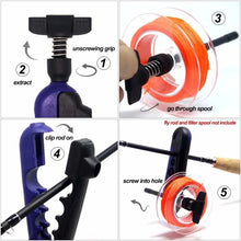 Load image into Gallery viewer, 1 Pcs Portable Fishing Line spooling Fishing Tools Reel Line Spooler Machine