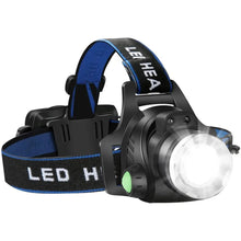 Load image into Gallery viewer, Rechargeable Headlamp Headlight Motion Sensor Led light Lantern Fishing Camping