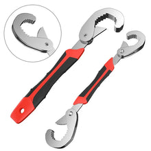 Load image into Gallery viewer, Adjustable Open End Double Wrench Multifunctional High Carbon Steel Wrench Tool