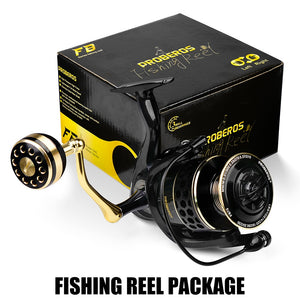 Spinning Reel 11-21KG Max Drag Fishing Reel Full Metal Handle Fishing Wheel 5.1:1/5.2:1 High Speed