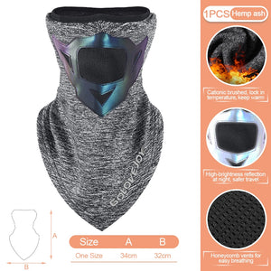 Men Women Fishing face Mask Warmth Fabric Breathable Mesh Windproof dust sun protection