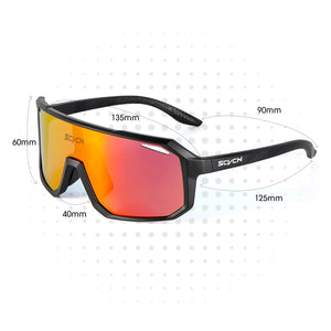 SCVCN MTB Cycling Glasses fishing Sports Running Driving Sunglasses UV400 Road