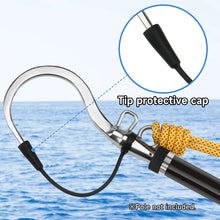 Load image into Gallery viewer, Double Hole Fishing Gaff Hook with 1/2 UNC Stainless Steel