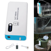 Load image into Gallery viewer, Fishing Aerator Air Pump Lithium Charging Oxygen Pump Stainless Clip Live Bait