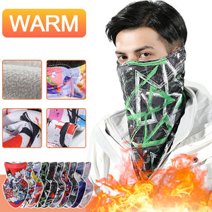 Men Women Fishing face Mask Warmth Fabric Breathable Mesh Windproof dust sun protection
