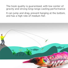 Load image into Gallery viewer, 1pc 5g/7g/11g/14g Long throw Shrimp prawn fishing Lures Metal VIB Sinking