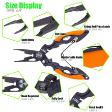 Load image into Gallery viewer, Fishing Pliers Line Cutter Hook Remover Accessories Stainless Body Scissors