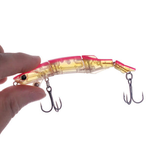 1PCS 90MM/7G glide bait Multi-Joint Fishing Swimbait Swinger Built-In Tungsten bead Quality Lure