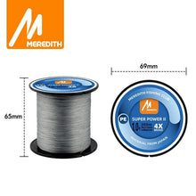 Load image into Gallery viewer, Braided PE Fishing Line 4 Strands 300M 15-80LB Multifilament Smooth