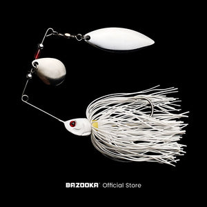Swim Jig hook Fishing Lure Silicone Skirts Spinners bait Metal double Spoon 15/17/18g