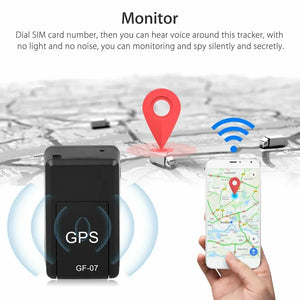 Mini GPS Car Tracker Real Time Tracking Anti Theft Locator Magnetic SIM Message