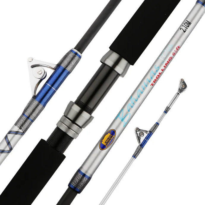Tuna Fishing trolling Rod Stainless Steel Guide Ring Lure 200-800g