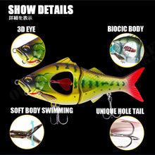 Load image into Gallery viewer, Propeller Glider Fishing Lures Sinking 10g 22.5g Metal Belly Blade Swimbait