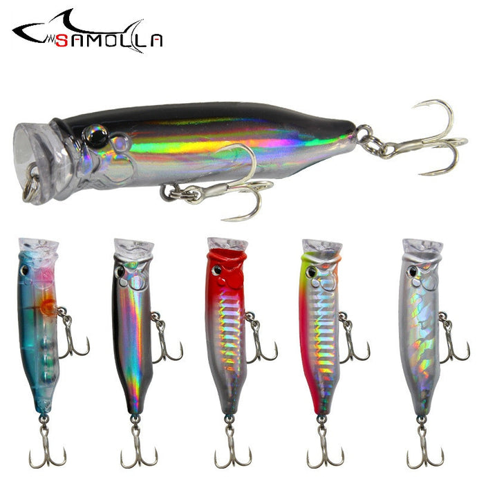 Popper Fishing Lures Weights 9.4g Topwater Lure Artificial Fishing Lure Fish Swim Bait Tackle Equipment