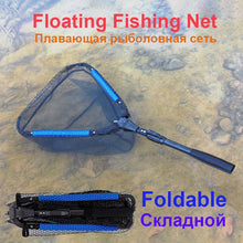 Load image into Gallery viewer, Floating Fishing Net Landing Net Pole Easy Foldable Fishing Accessorie